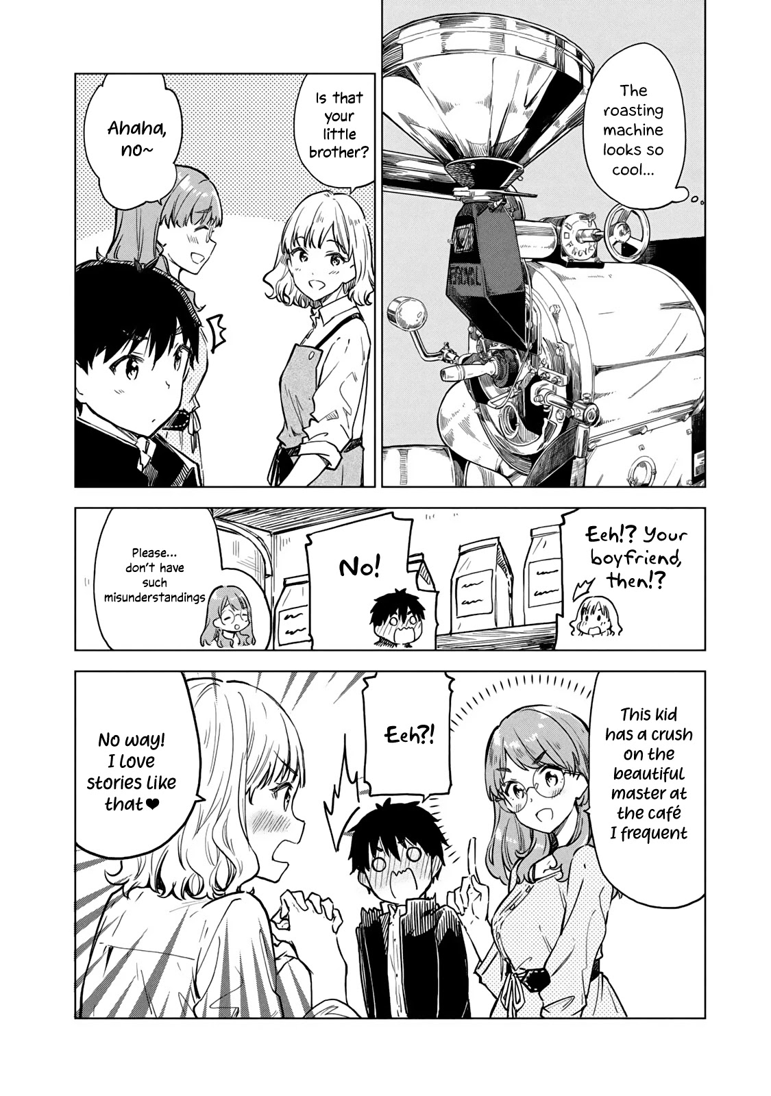 Coffee wo Shizuka ni Chapter 9 page 12 - Chapter 9