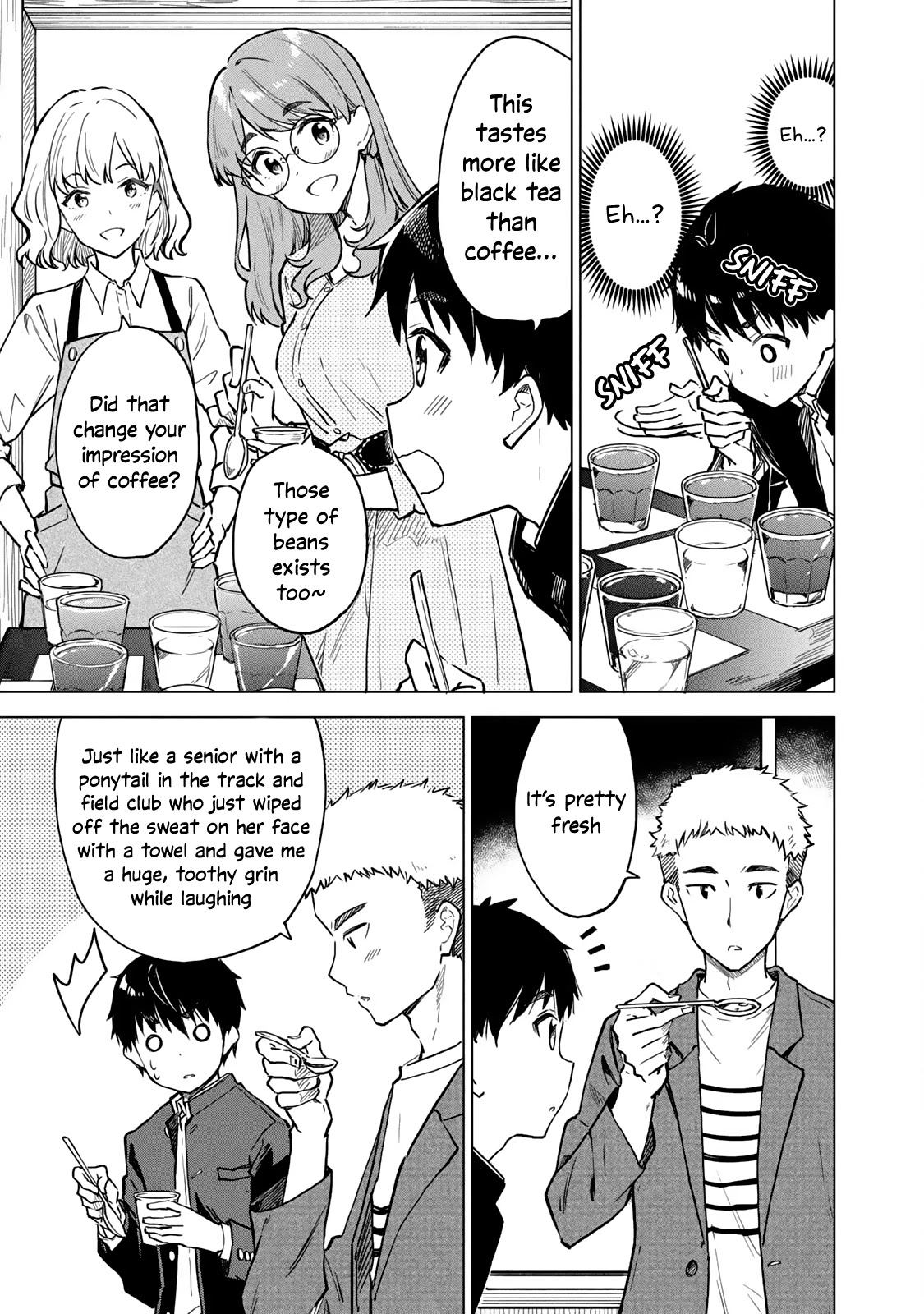 Coffee wo Shizuka ni Chapter 9 page 17 - Chapter 9