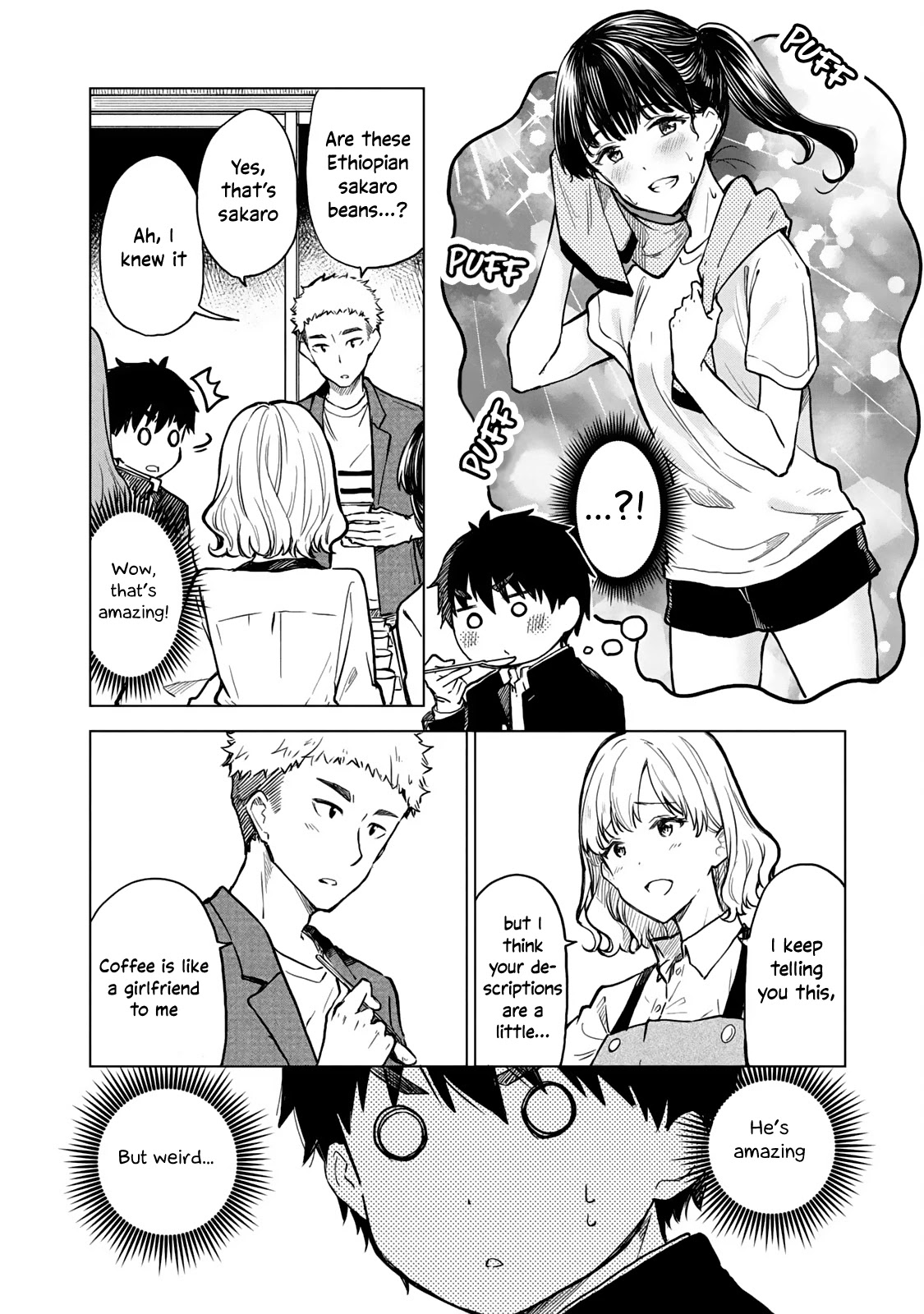 Coffee wo Shizuka ni Chapter 9 page 18 - Chapter 9