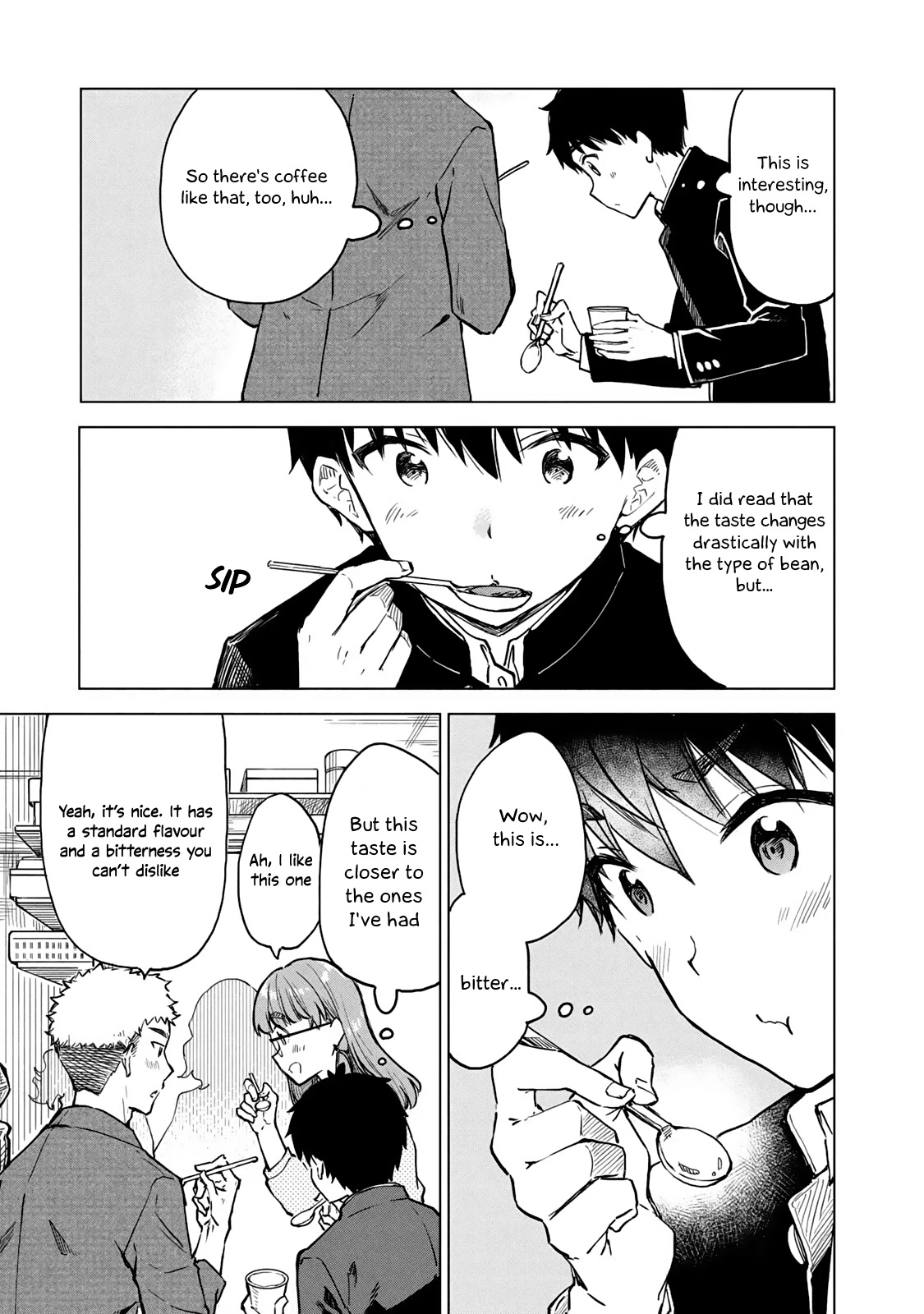 Coffee wo Shizuka ni Chapter 9 page 19 - Chapter 9