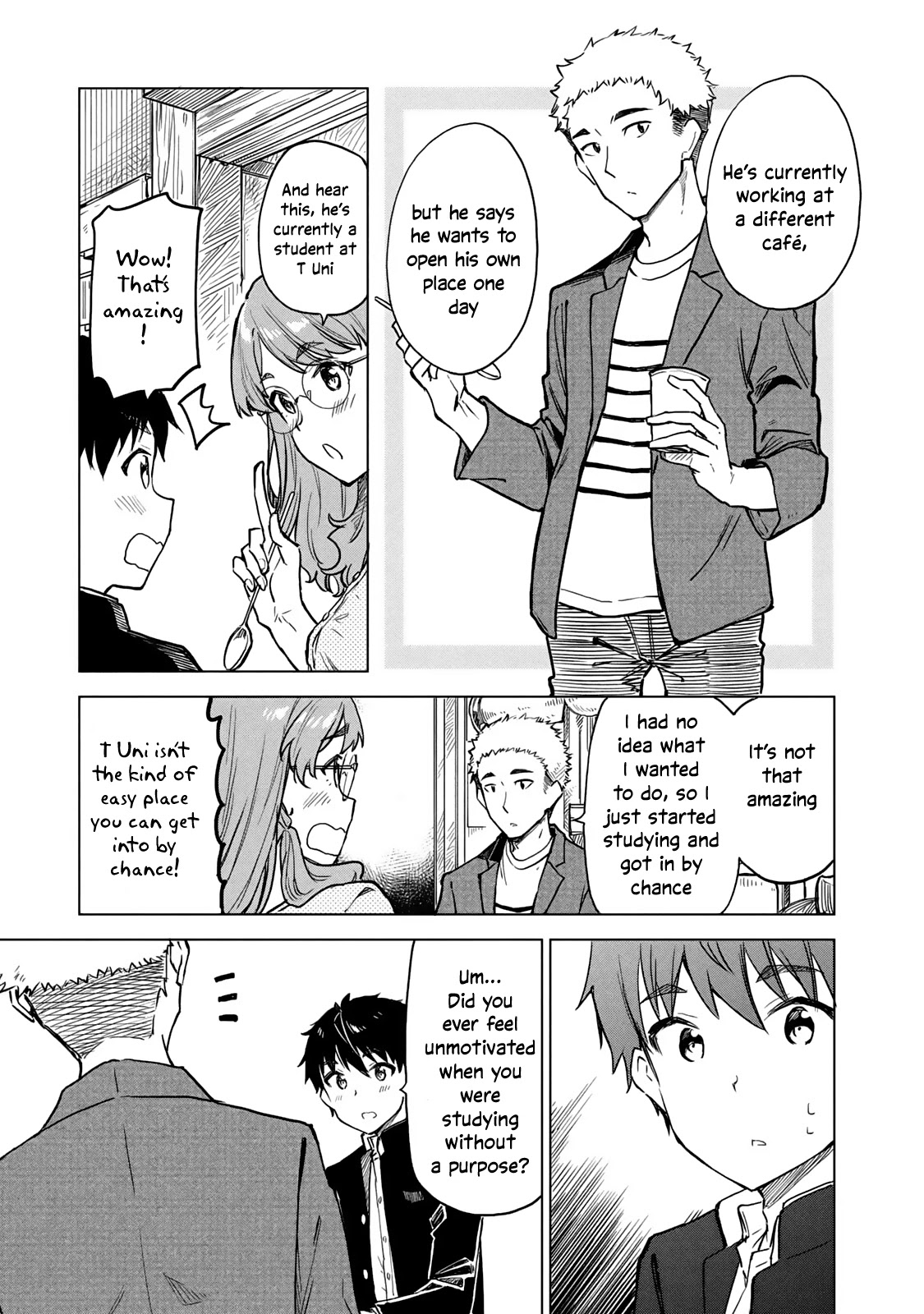 Coffee wo Shizuka ni Chapter 9 page 21 - Chapter 9
