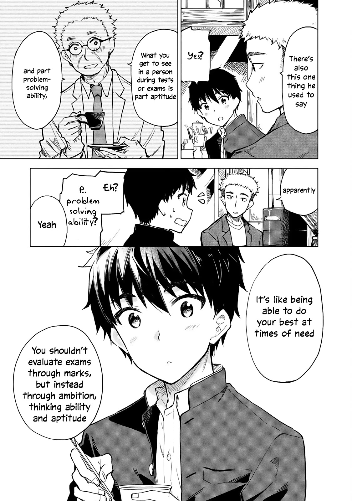 Coffee wo Shizuka ni Chapter 9 page 23 - Chapter 9