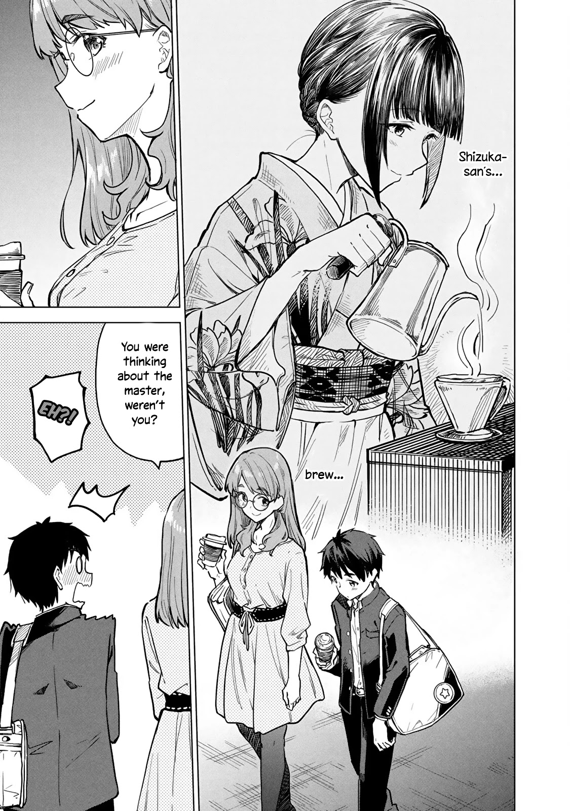 Coffee wo Shizuka ni Chapter 9 page 27 - Chapter 9