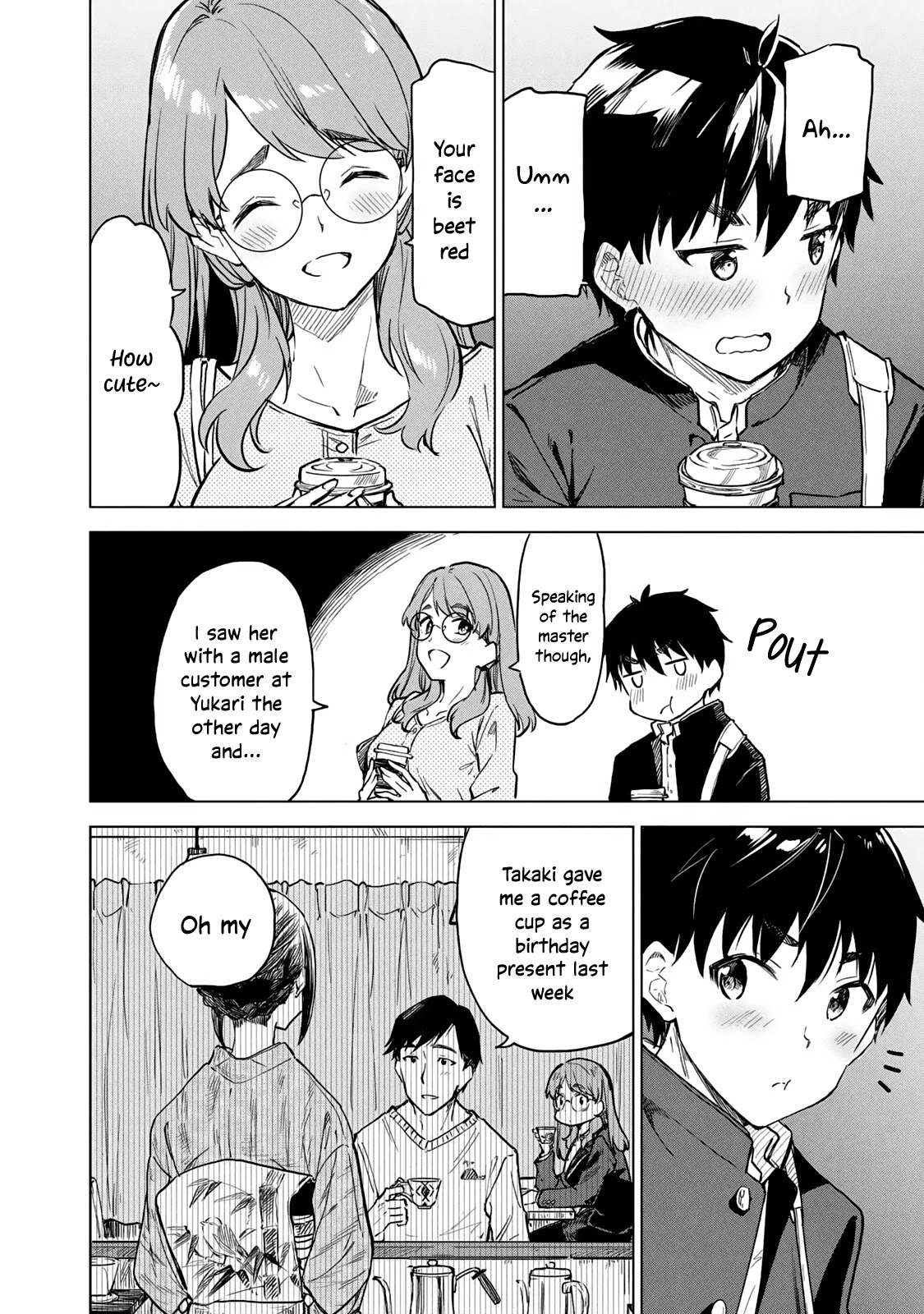 Coffee wo Shizuka ni Chapter 9 page 28 - Chapter 9