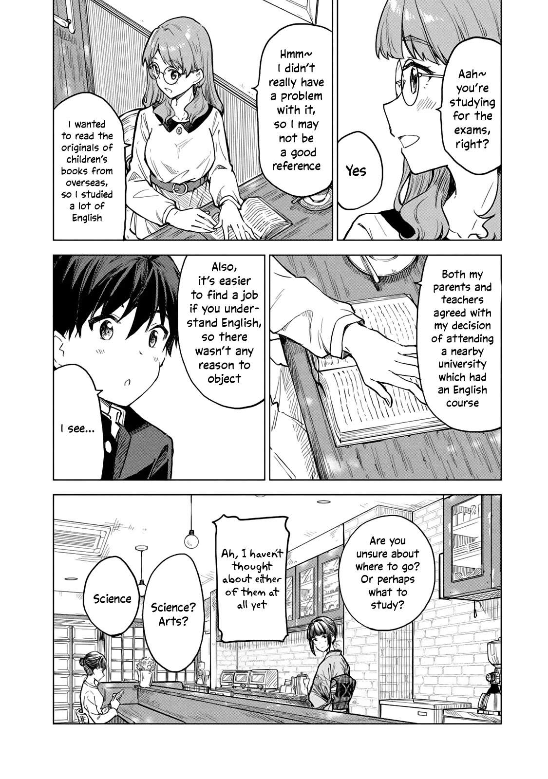 Coffee wo Shizuka ni Chapter 9 page 6 - Chapter 9
