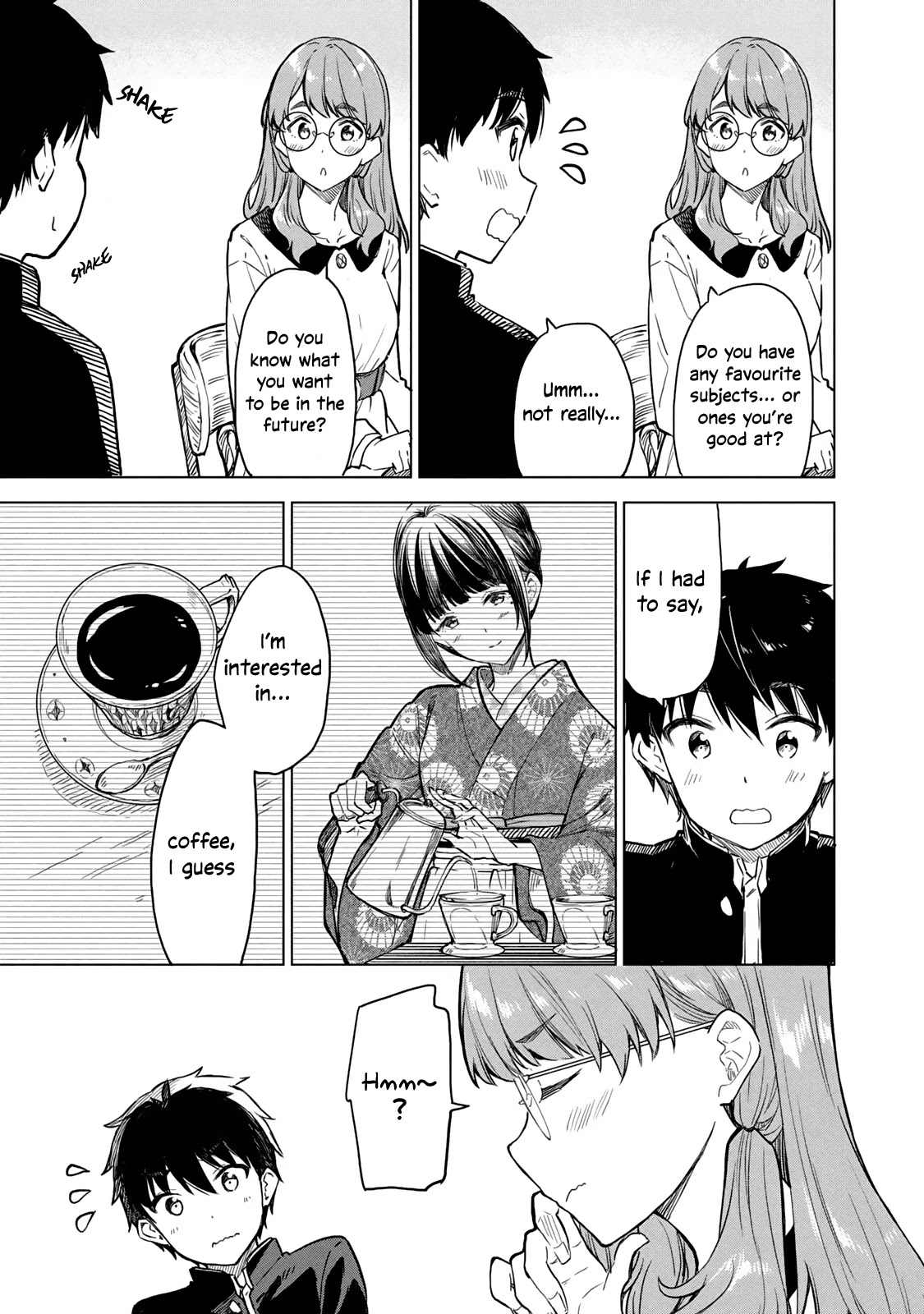 Coffee wo Shizuka ni Chapter 9 page 7 - Chapter 9