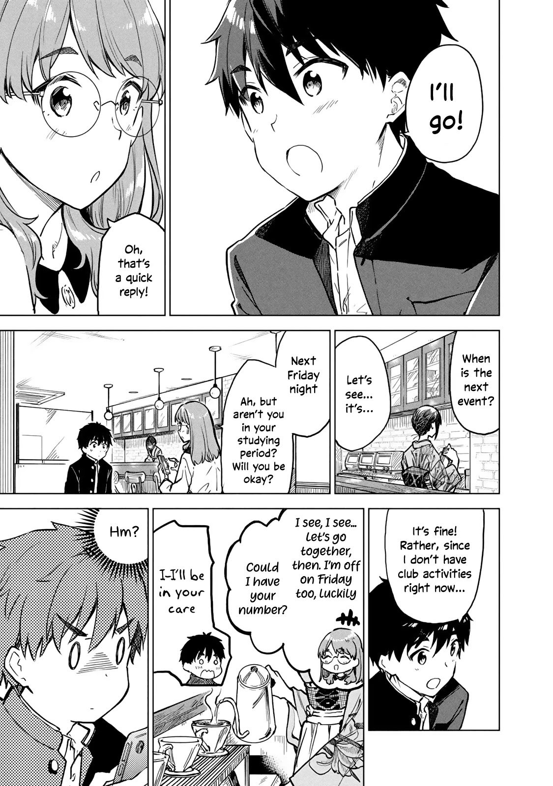 Coffee wo Shizuka ni Chapter 9 page 9 - Chapter 9