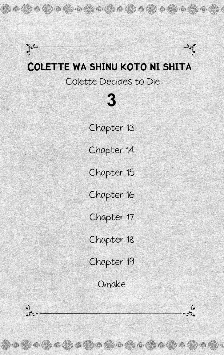 Colette wa Shinu Koto ni Shita Chapter 13 page 7 - Chapter 13