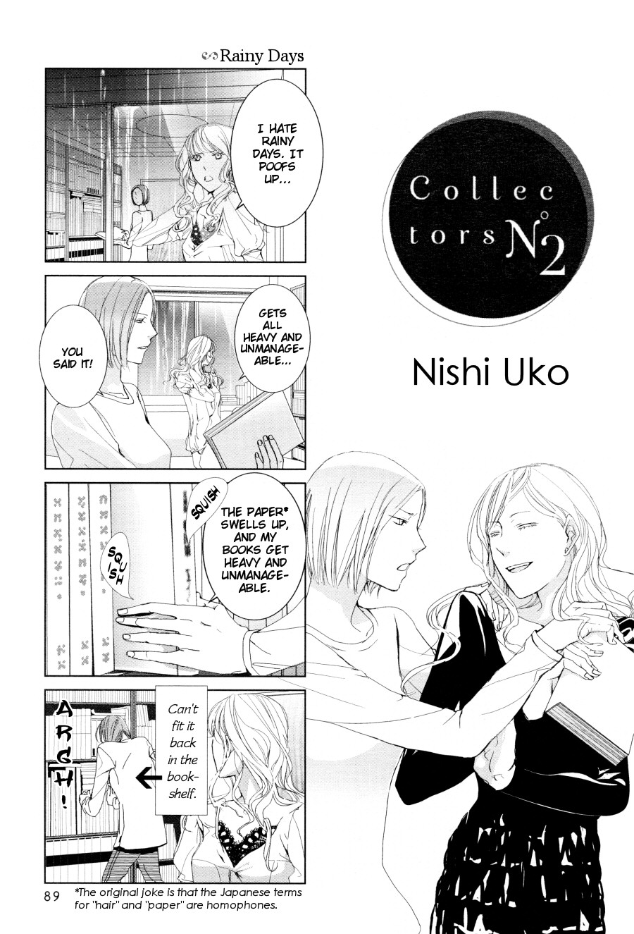 Collectors Chapter 2 page 1 - Chapter 2