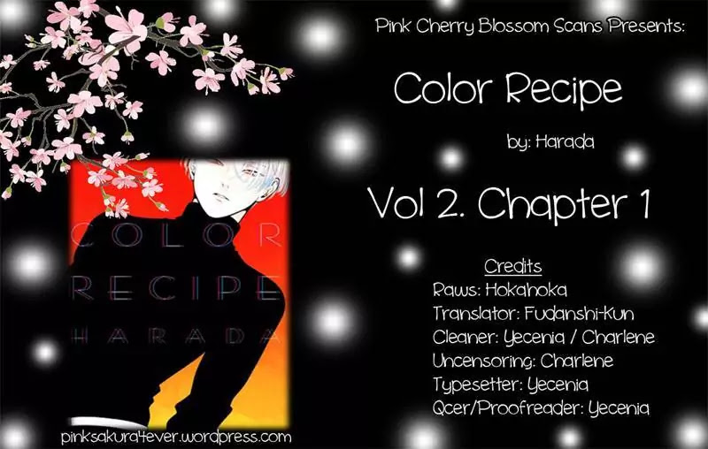Color Recipe Chapter 2.1 page 1 - Vol.2 Chapter 1