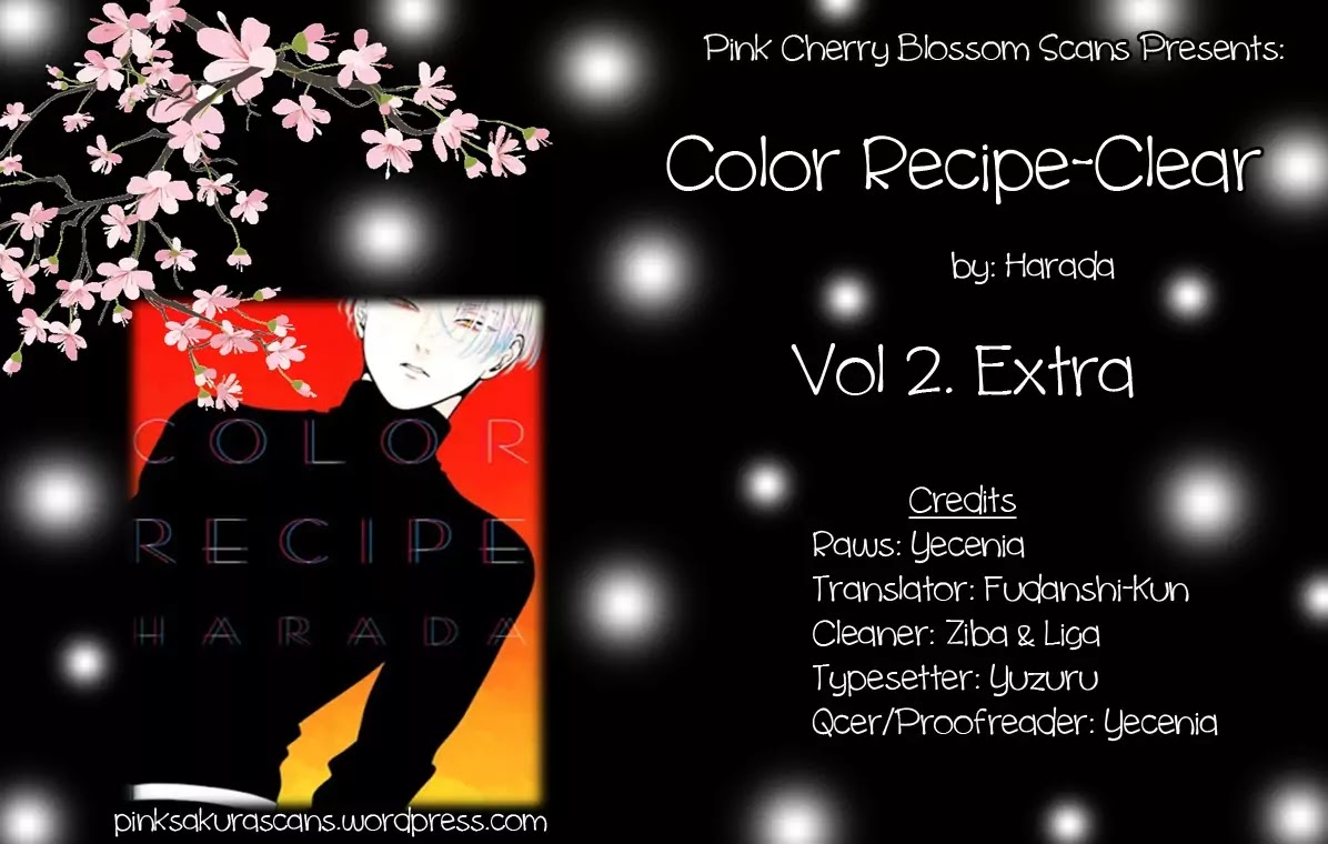 Color Recipe Chapter 2.6-6 page 1 - Vol.2 Chapter 6.6: Color Recipe Clear (Extra 2)
