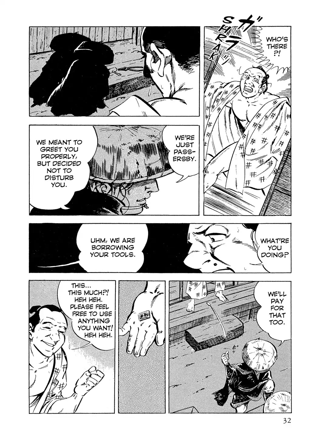 Colored Chapter 1 page 30 - Chapter 1: LET'S GO, MY FRIEND! - Episode 1: Howled Against a Roaring Storm