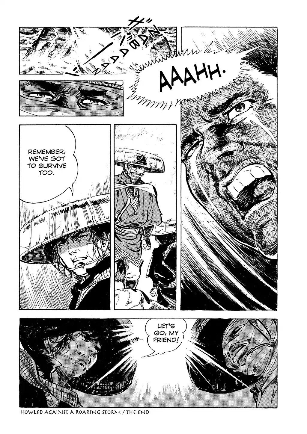 Colored Chapter 1 page 51 - Chapter 1: LET'S GO, MY FRIEND! - Episode 1: Howled Against a Roaring Storm
