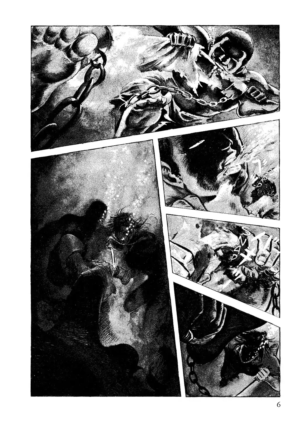 Colored Chapter 1 page 7 - Chapter 1: LET'S GO, MY FRIEND! - Episode 1: Howled Against a Roaring Storm
