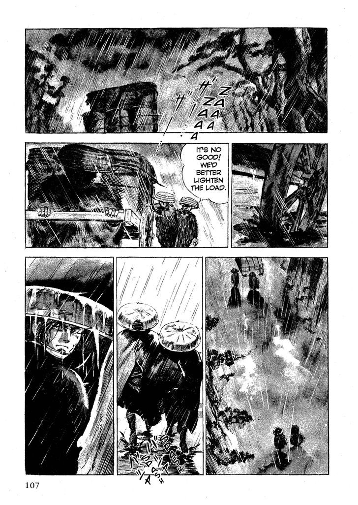 Colored Chapter 3 page 5 - Chapter 3 : Drenched in the Pouring Rain