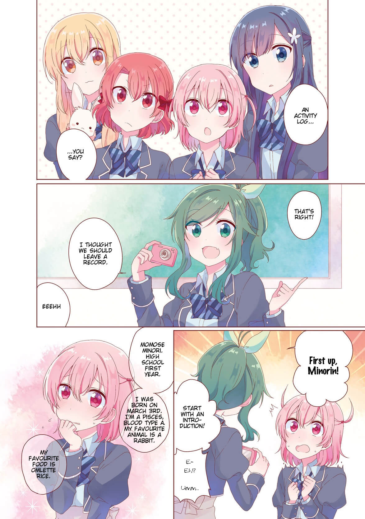 Colorful Macchiato! - Mahou Shoujo wa Tatakawanai. Chapter 9.5 page 4 - Chapter 9.5: Extra