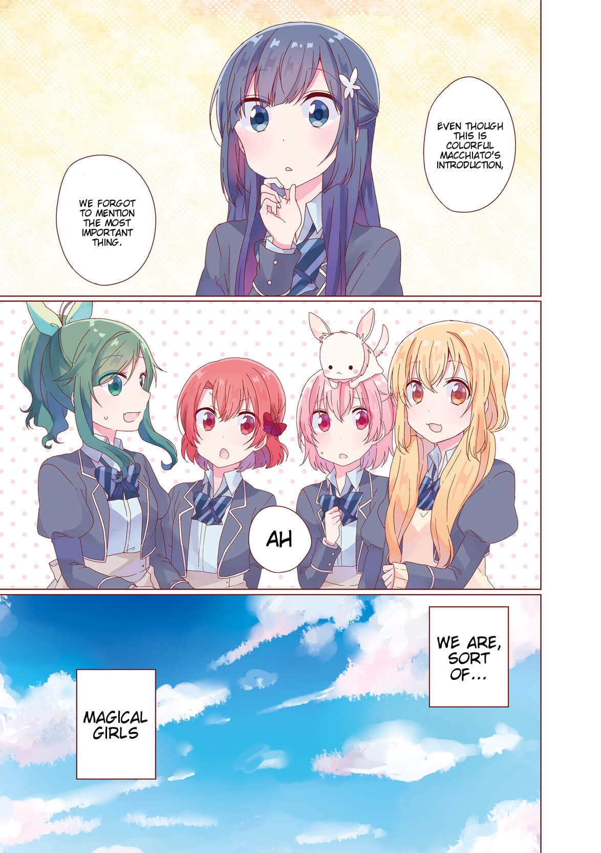 Colorful Macchiato! - Mahou Shoujo wa Tatakawanai. Chapter 9.5 page 9 - Chapter 9.5: Extra