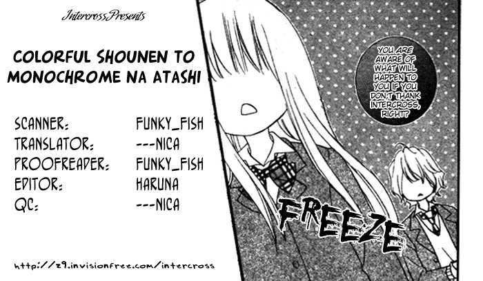 Colorful Shounen to Monochrome na Atashi Chapter 0 page 1 - Chapter 0 : [Oneshot]