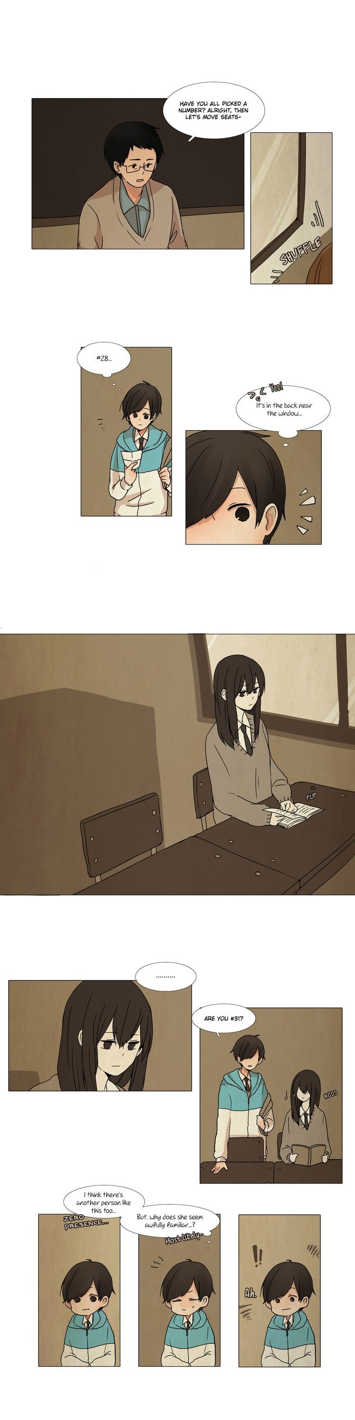 Colorless Girl Chapter 1 page 2 - Chapter 1 : Friday, April 5th