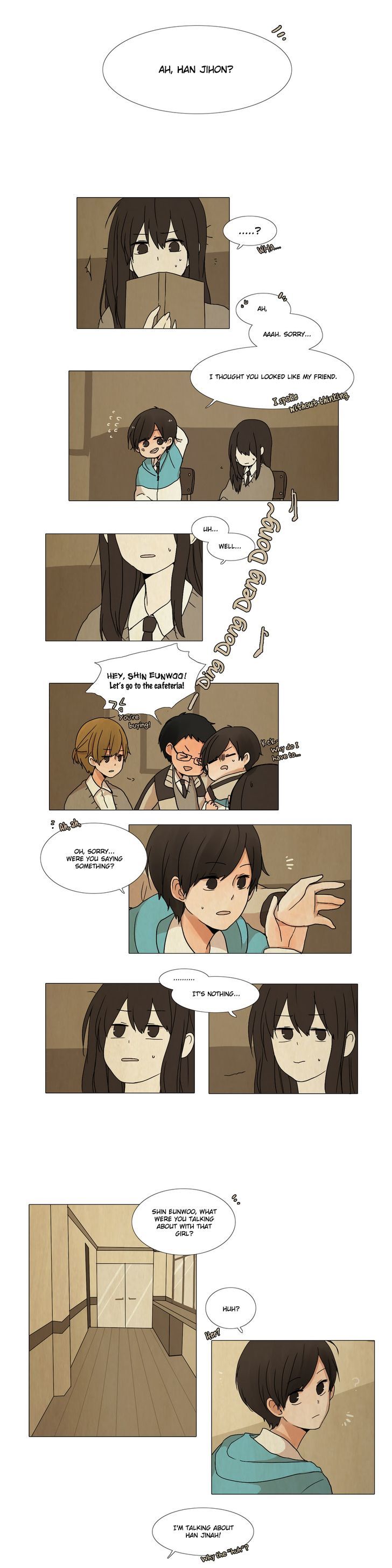 Colorless Girl Chapter 1 page 3 - Chapter 1 : Friday, April 5th