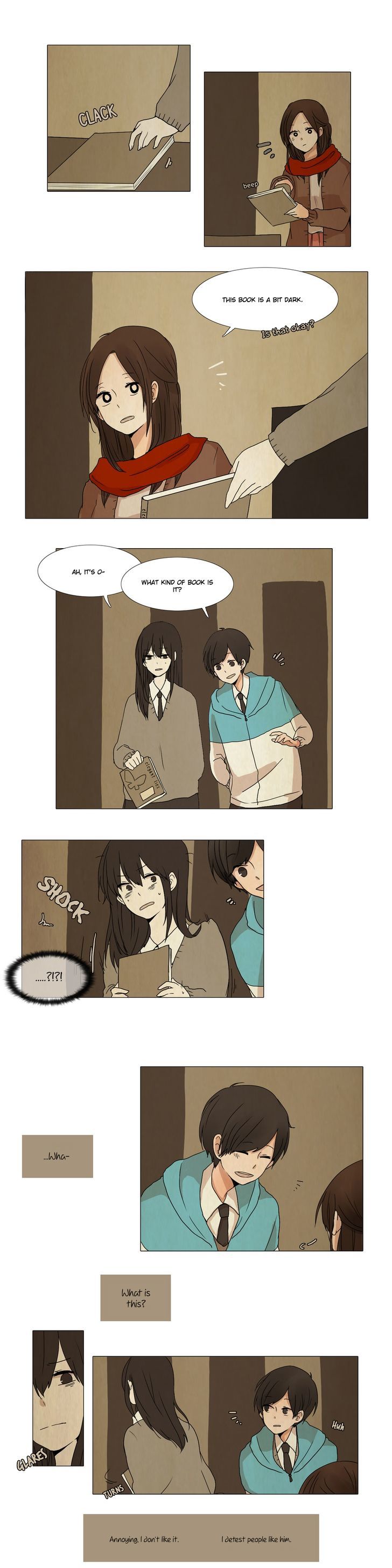 Colorless Girl Chapter 1 page 6 - Chapter 1 : Friday, April 5th