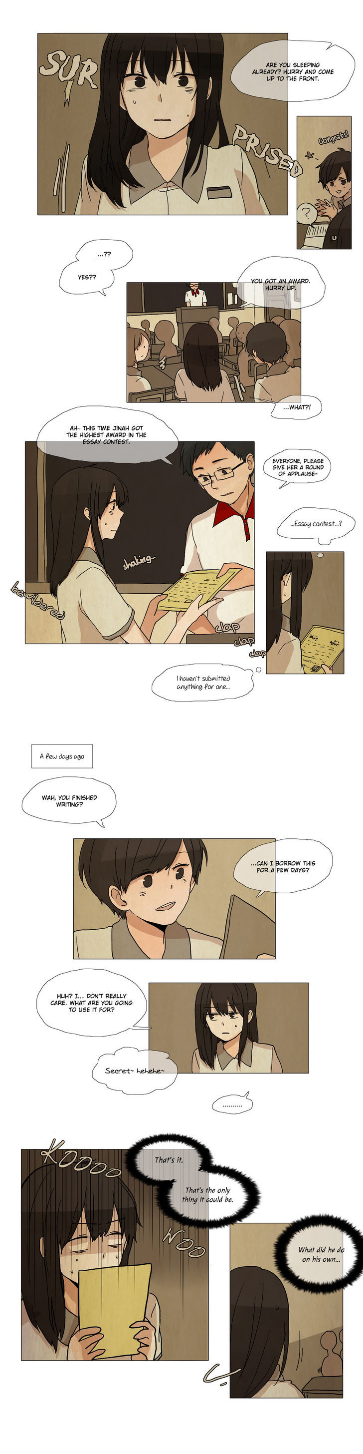 Colorless Girl Chapter 11 page 6 - Chapter 11 : Tuesday, July 16th