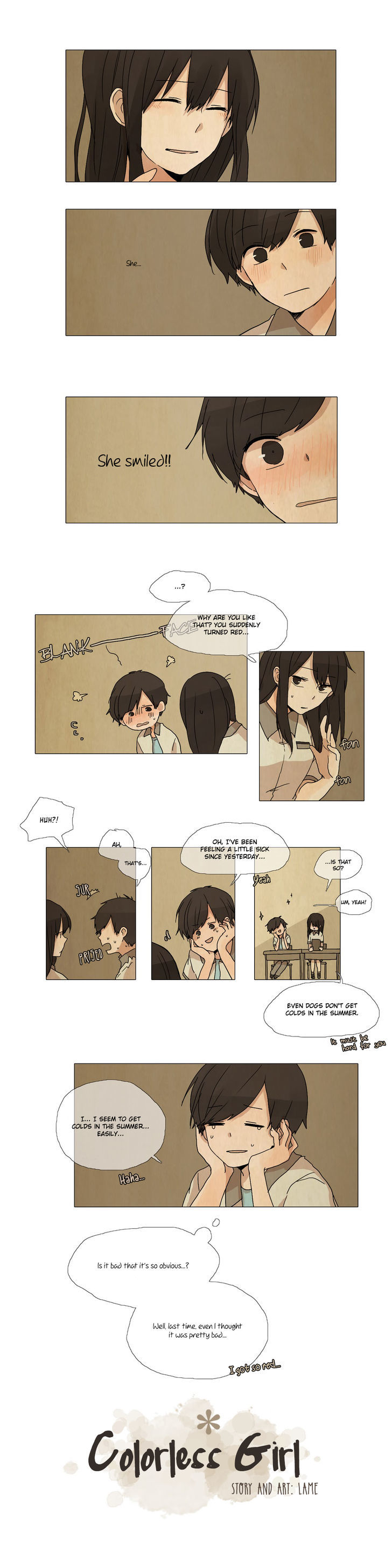 Colorless Girl Chapter 12 page 2 - Chapter 12 : Friday, July 19th