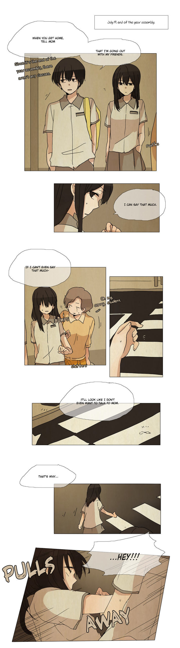 Colorless Girl Chapter 13 page 11 - Chapter 13 : Friday, July 19th