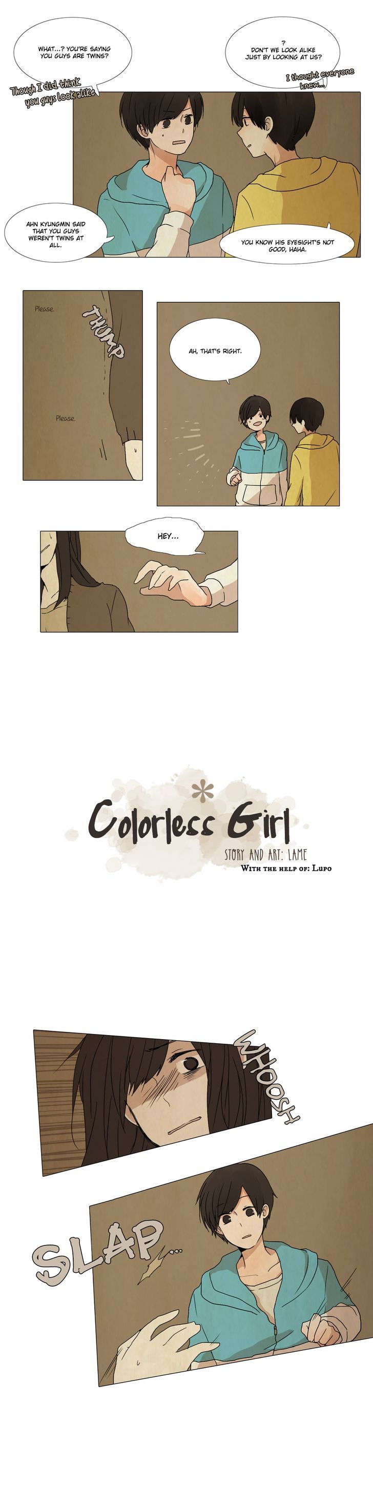Colorless Girl Chapter 3 page 4 - Chapter 3 : Saturday, April 6th (2)