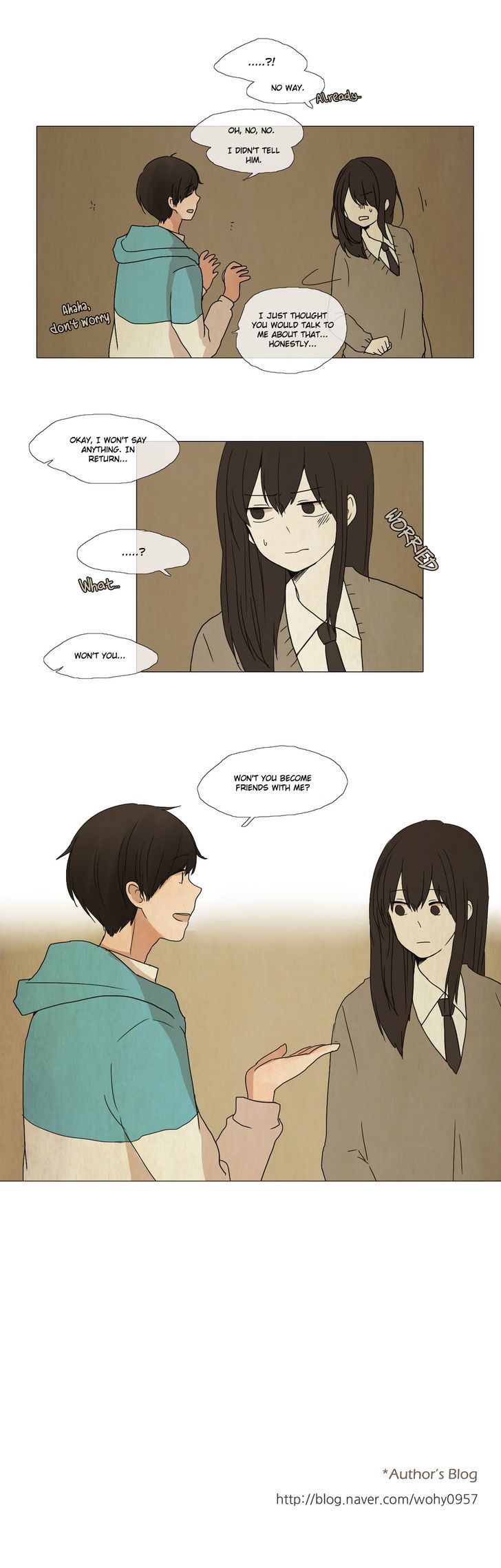 Colorless Girl Chapter 3 page 8 - Chapter 3 : Saturday, April 6th (2)