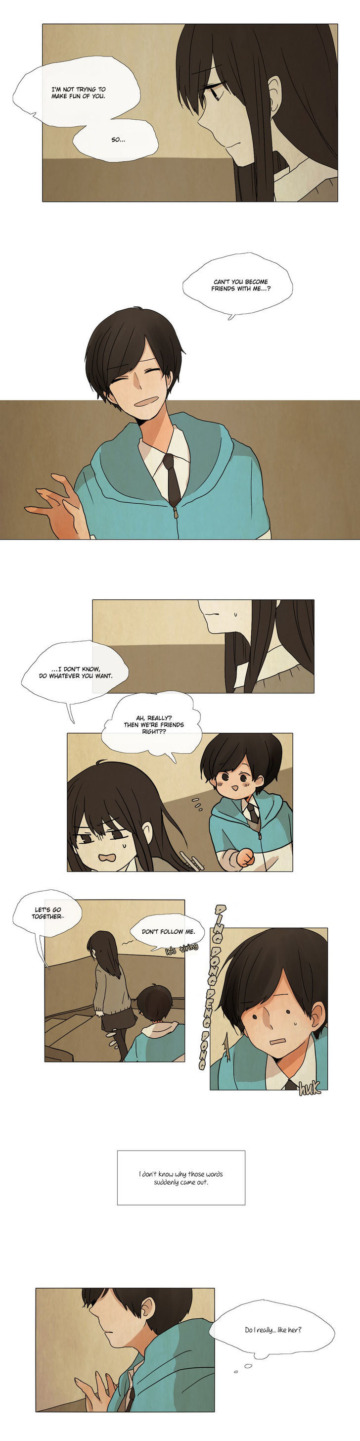 Colorless Girl Chapter 4 page 5 - Chapter 4 : Monday, April 8th (1)