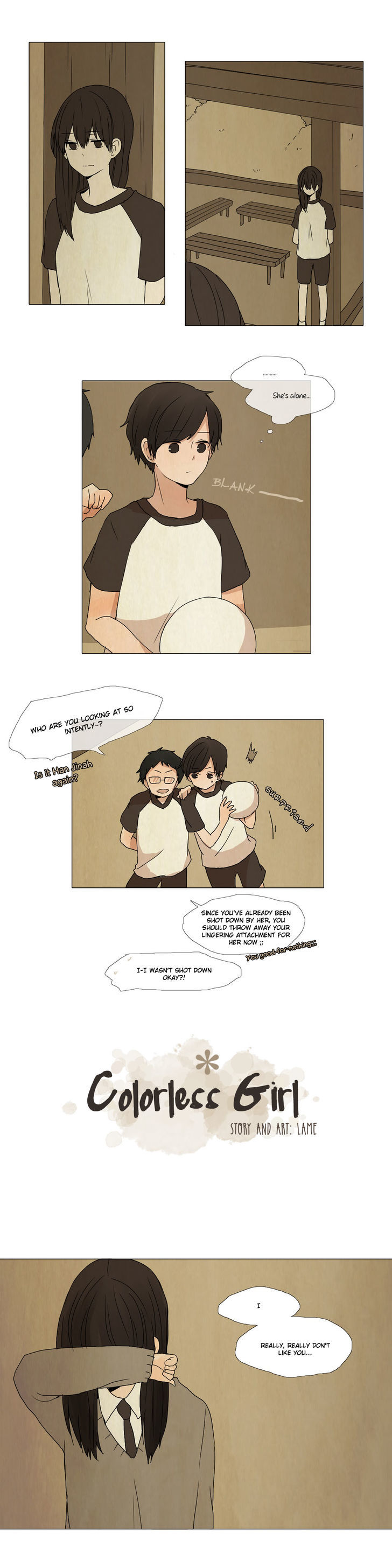 Colorless Girl Chapter 6 page 2 - Chapter 6 : Wednesday, June 5th (1)