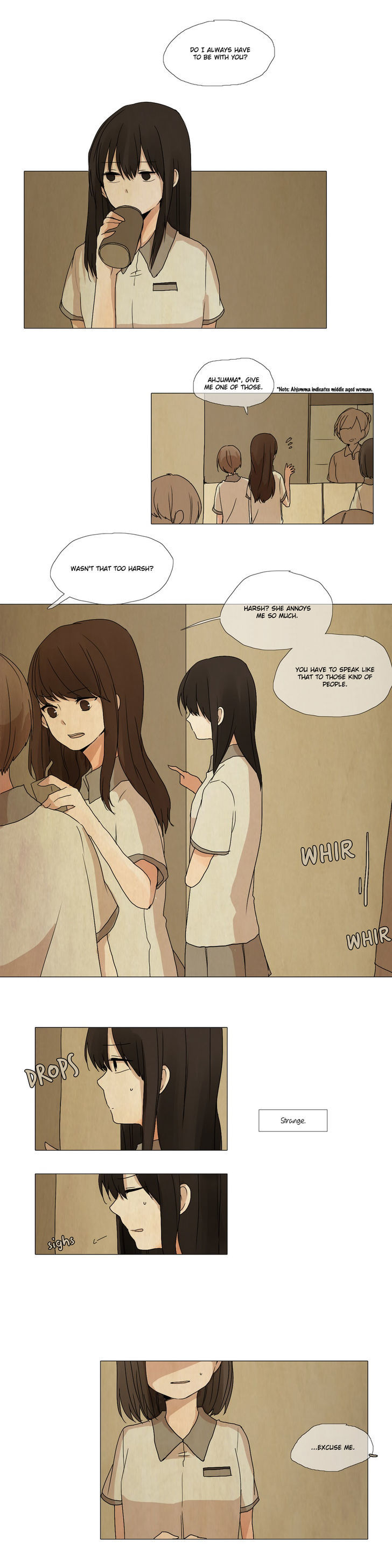 Colorless Girl Chapter 9 page 4 - Chapter 9 : Tuesday, June 25th
