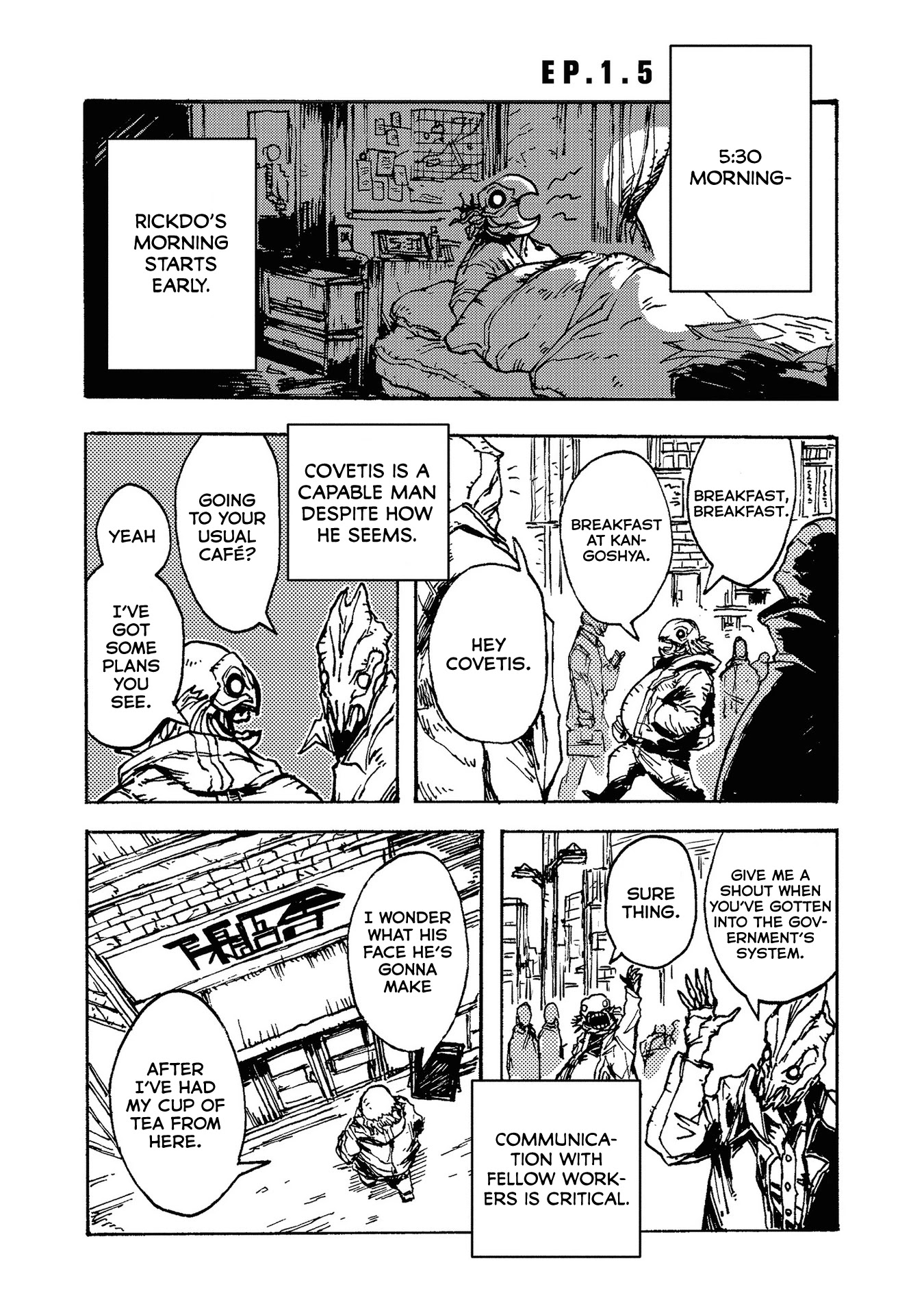 Colorless Chapter 1.5 page 2 - Chapter 1.5