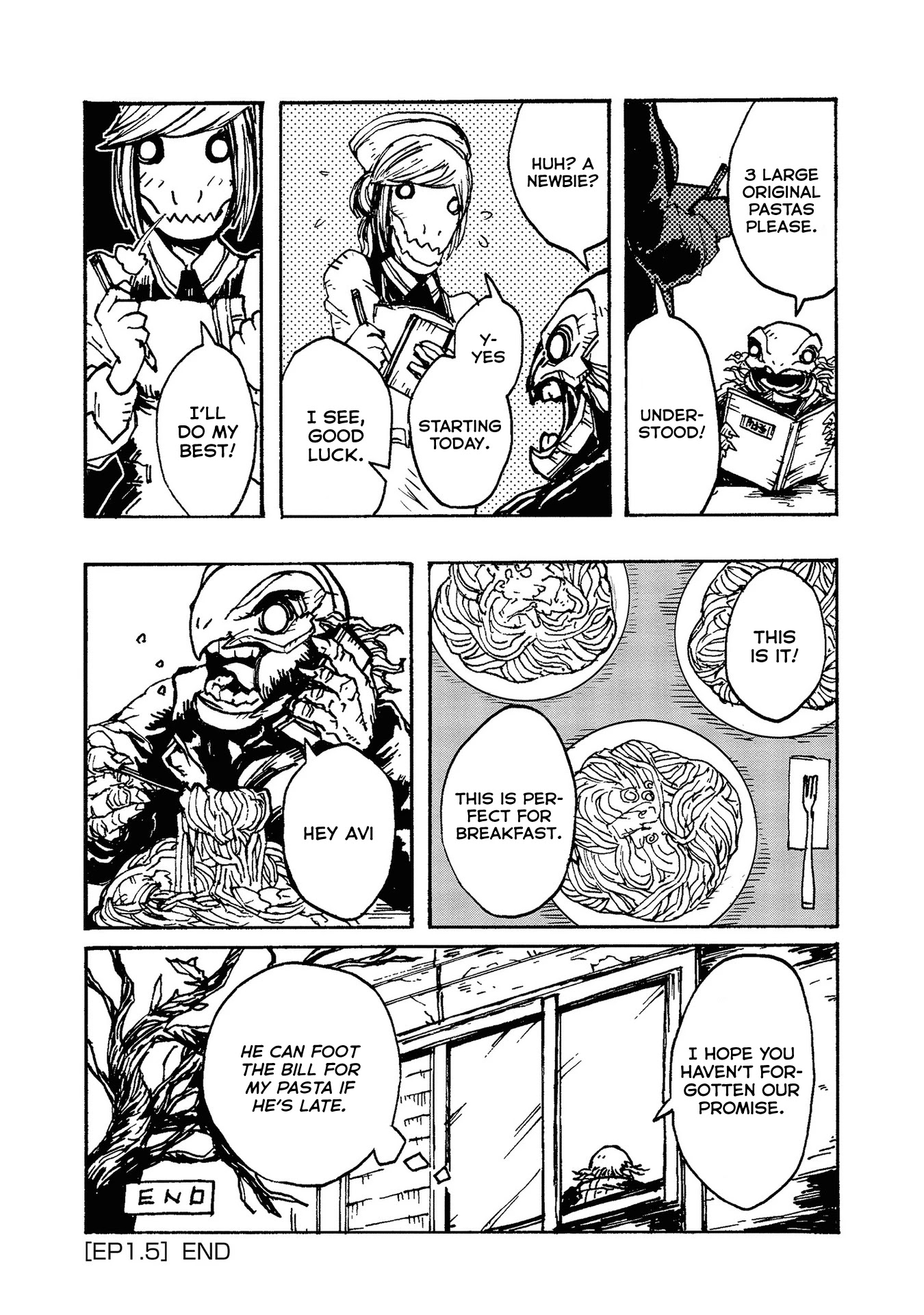 Colorless Chapter 1.5 page 3 - Chapter 1.5