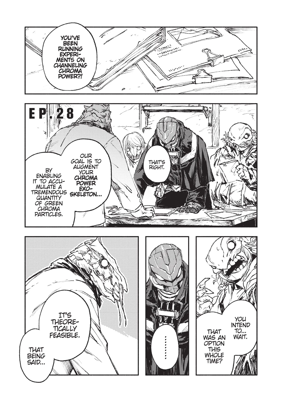 Colorless Chapter 28 page 1 - Chapter 28
