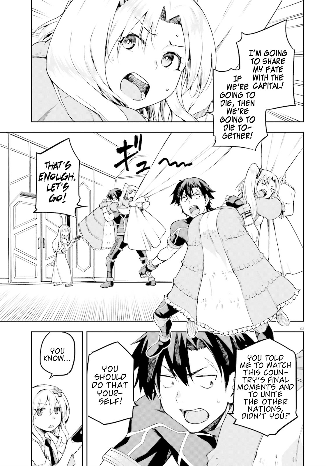 Combatants Will Be Dispatched! Chapter 14 page 3 - Chapter 14