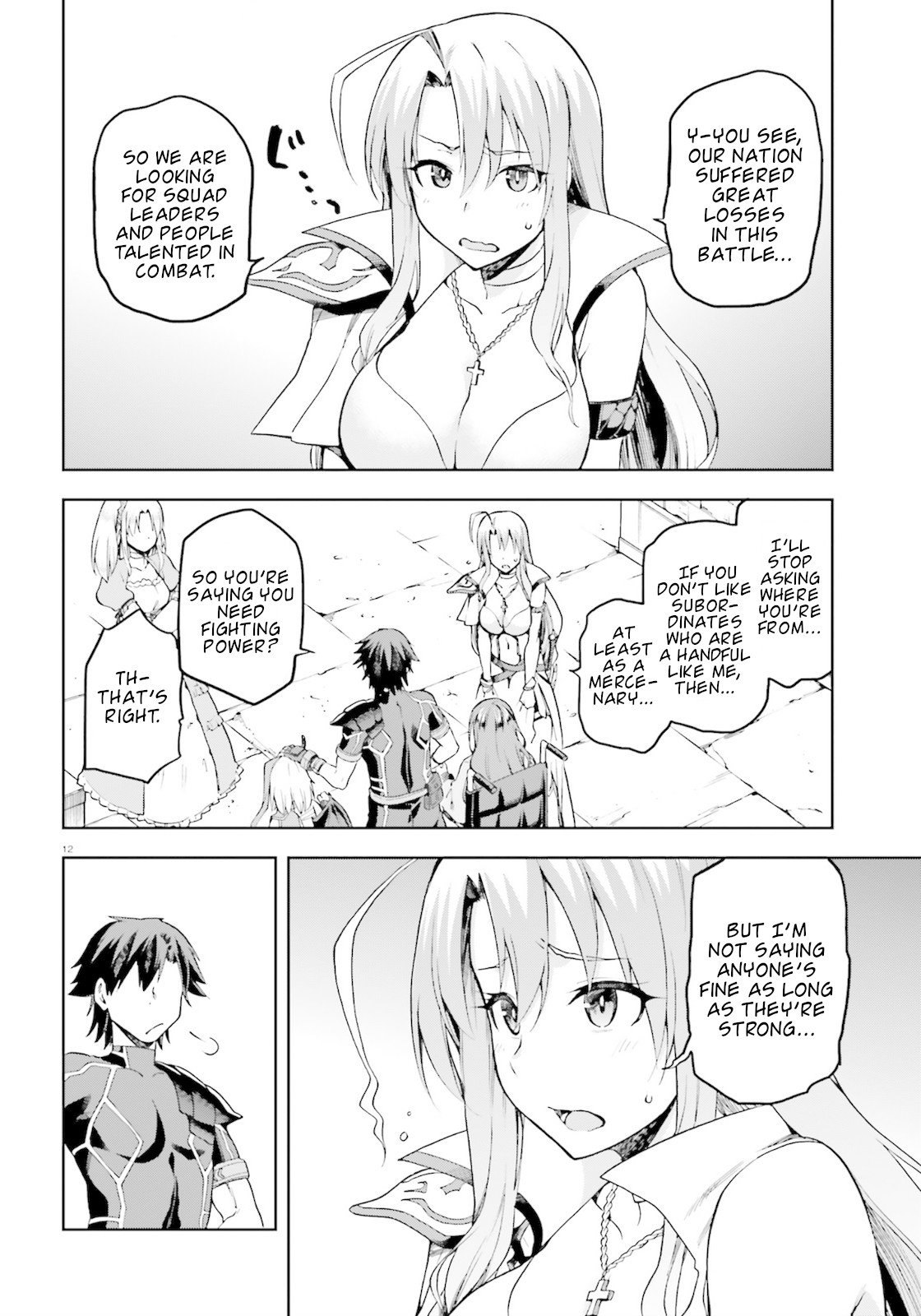 Combatants Will Be Dispatched! Chapter 16 page 12 - Chapter 16