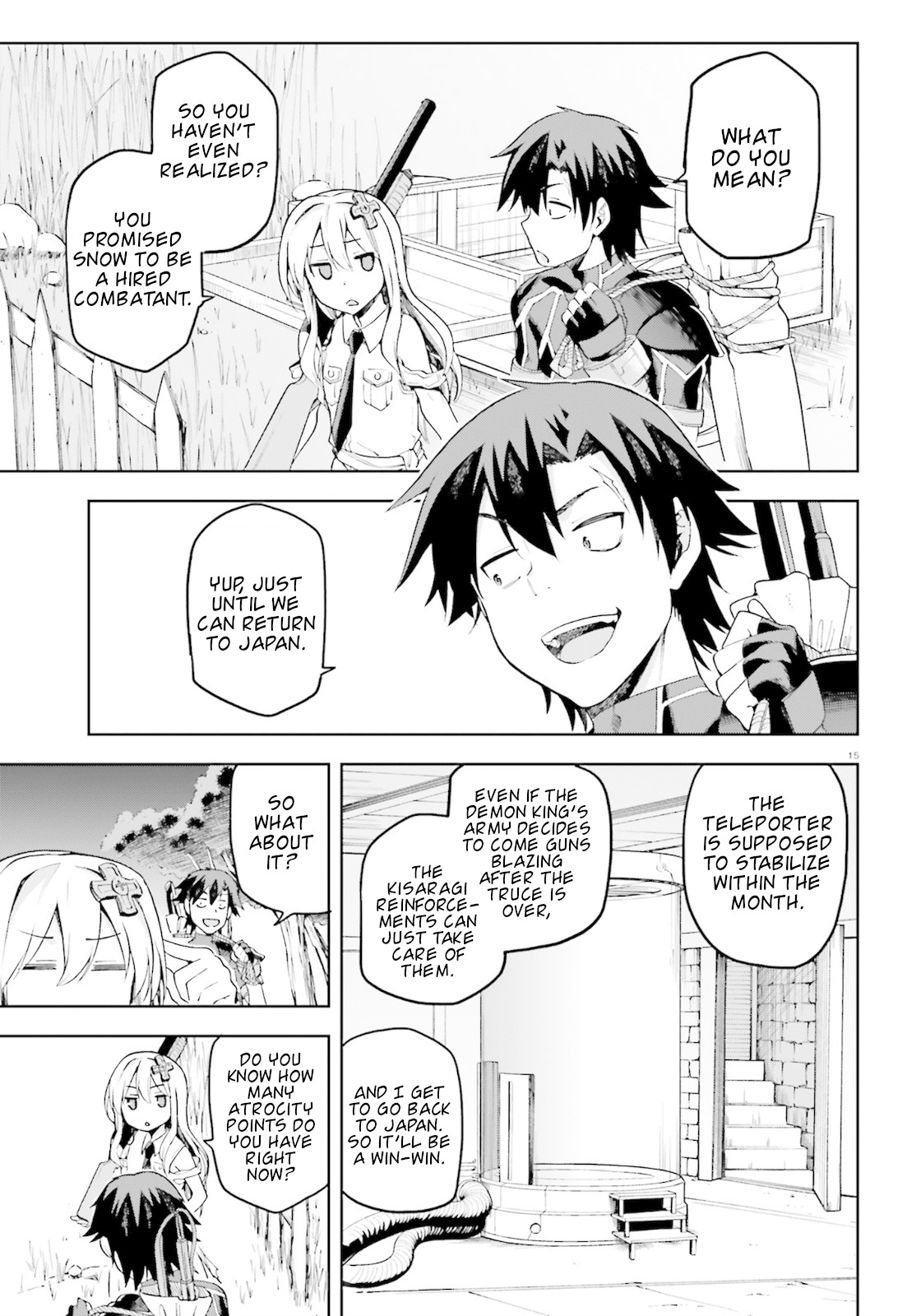Combatants Will Be Dispatched! Chapter 16 page 15 - Chapter 16