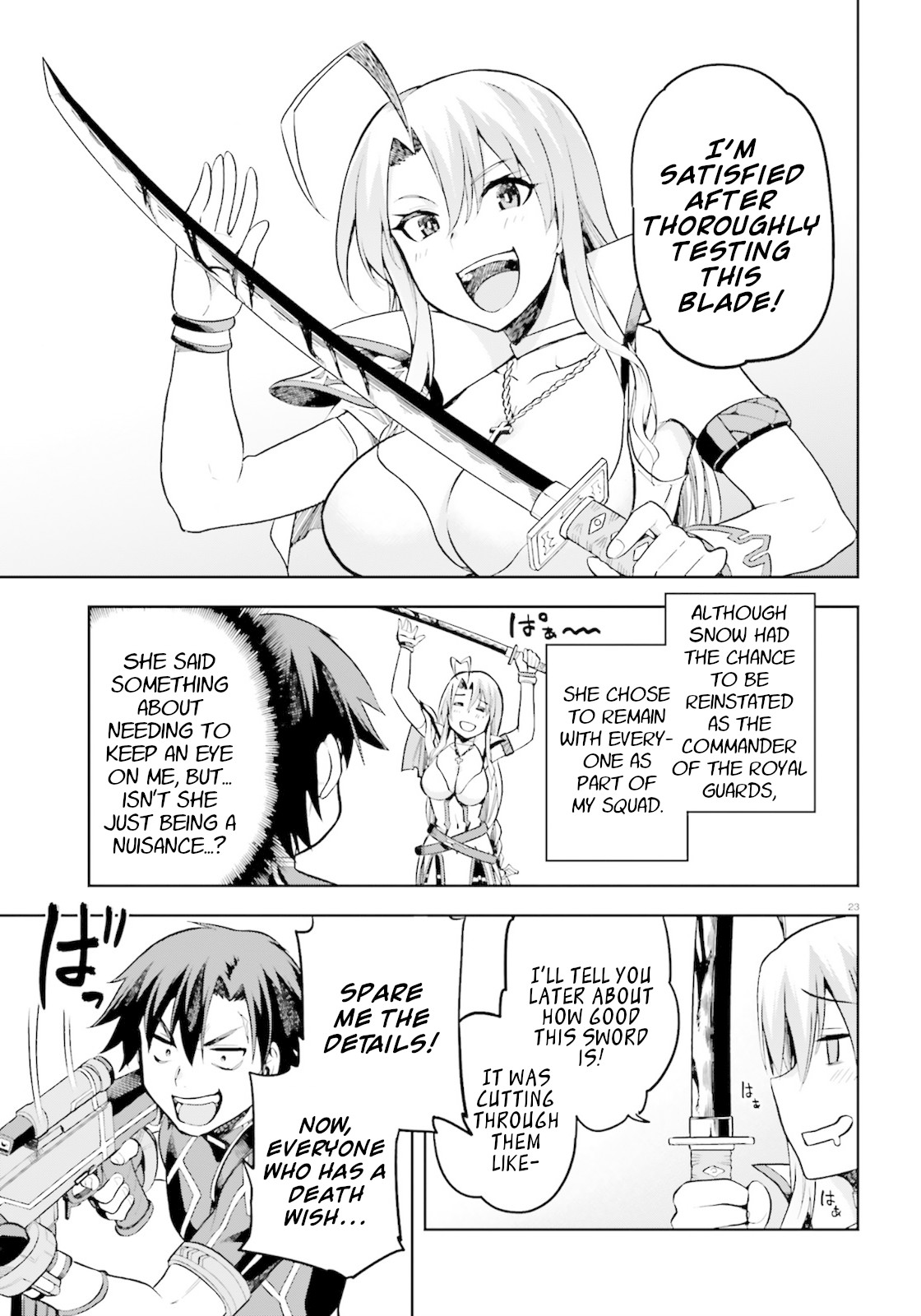 Combatants Will Be Dispatched! Chapter 17 page 21 - Chapter 17