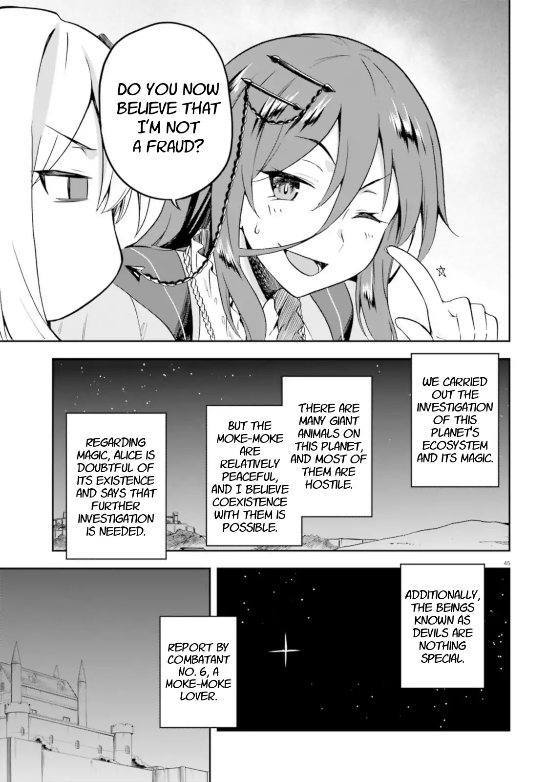 Combatants Will Be Dispatched! Chapter 18 page 45 - Chapter 18