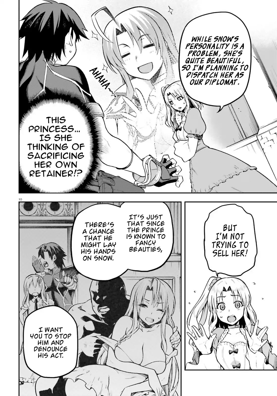 Combatants Will Be Dispatched! Chapter 19 page 10 - Chapter 19