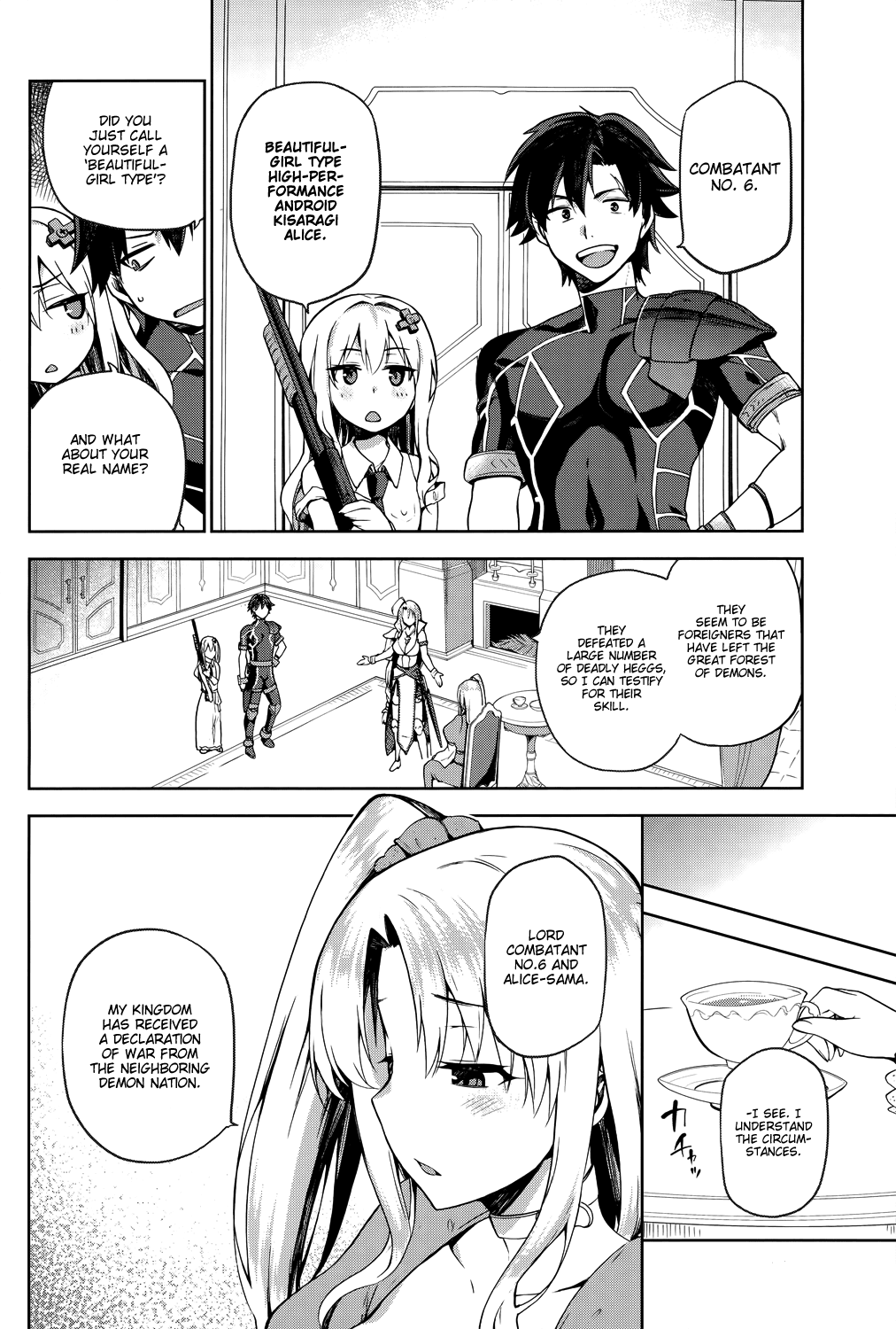 Combatants Will Be Dispatched! Chapter 2 page 13 - Chapter 2