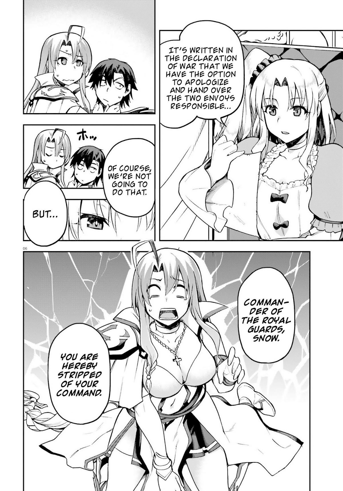 Combatants Will Be Dispatched! Chapter 21 page 6 - Chapter 21