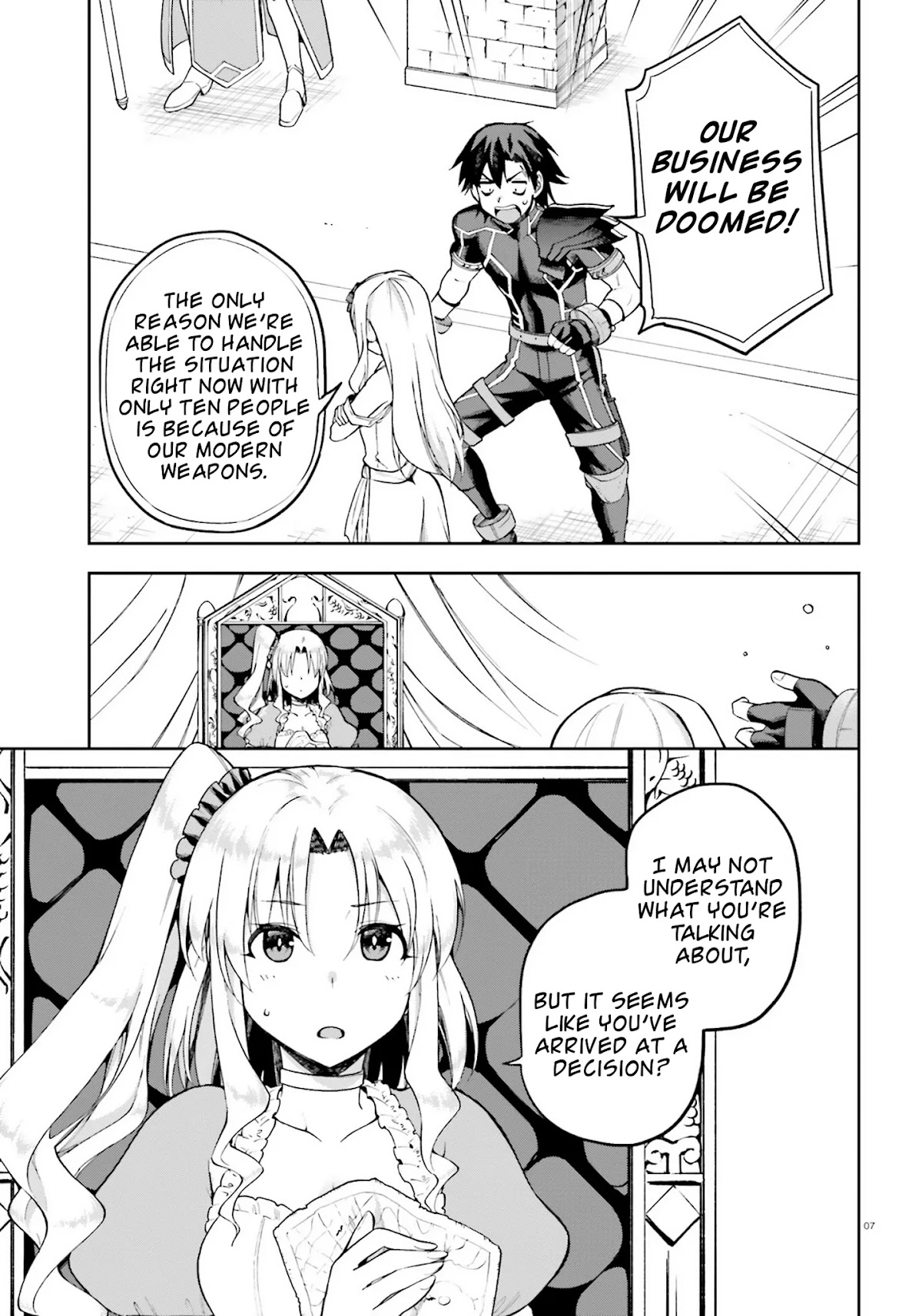 Combatants Will Be Dispatched! Chapter 24 page 7 - Chapter 24