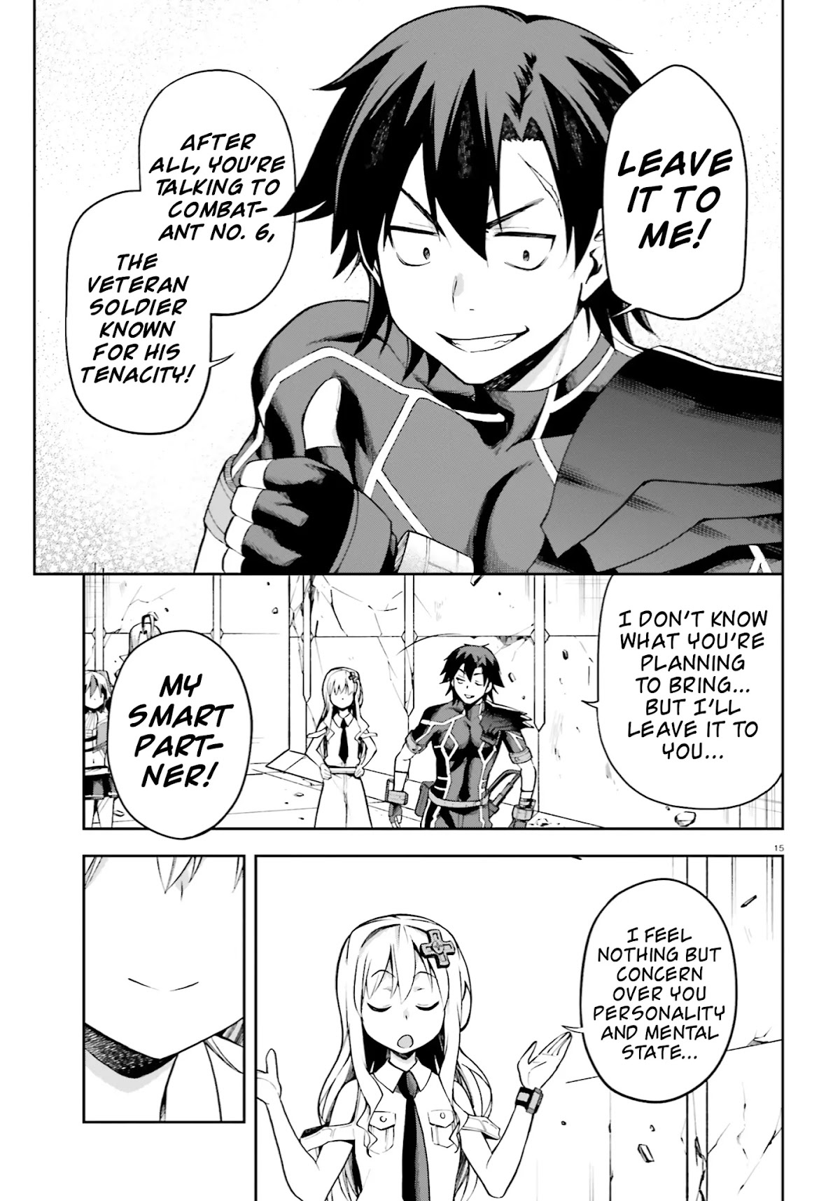 Combatants Will Be Dispatched! Chapter 26 page 15 - Chapter 26