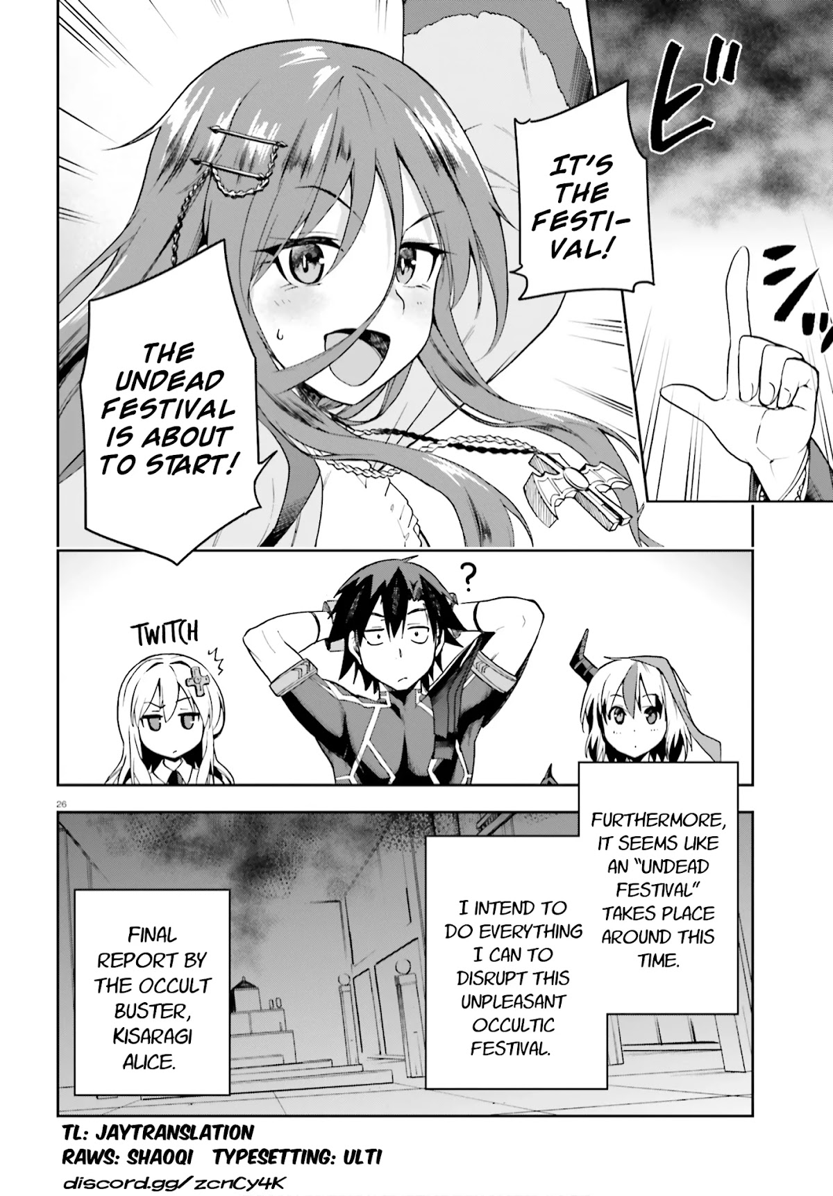 Combatants Will Be Dispatched! Chapter 27 page 26 - Chapter 27