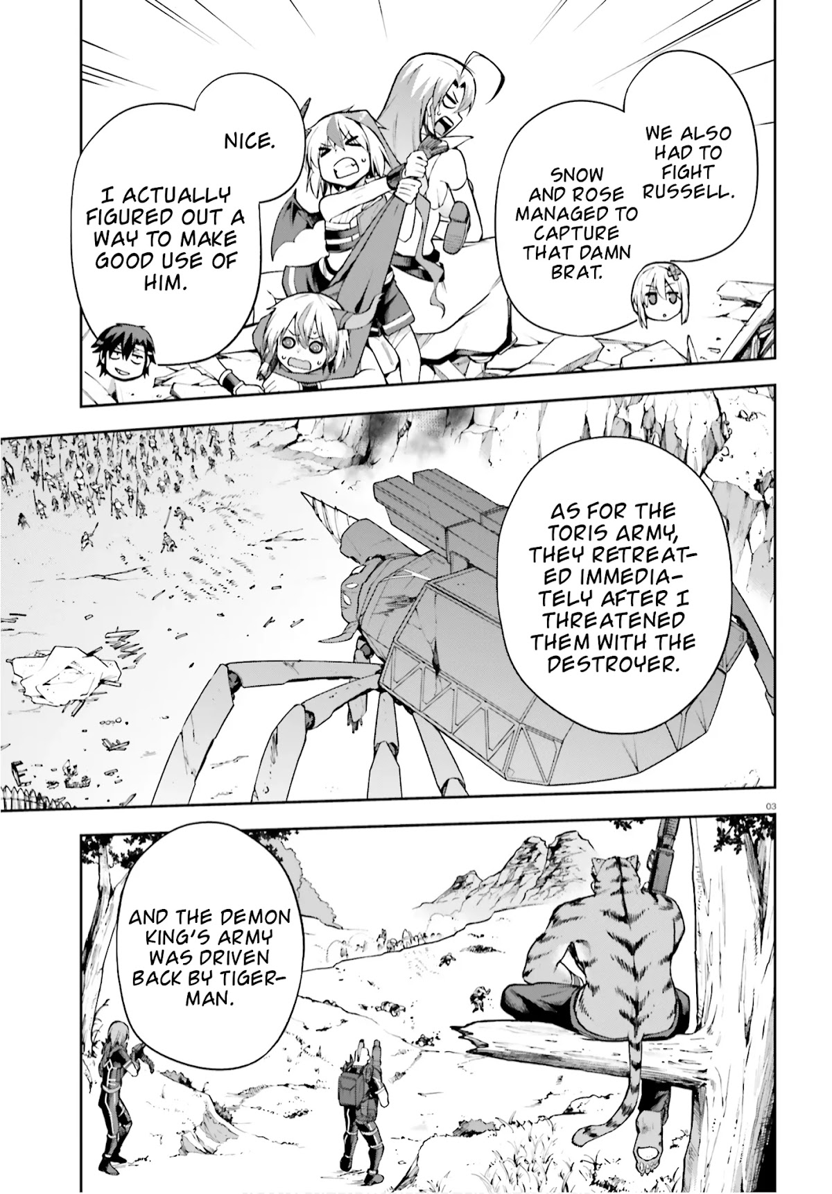 Combatants Will Be Dispatched! Chapter 27 page 3 - Chapter 27