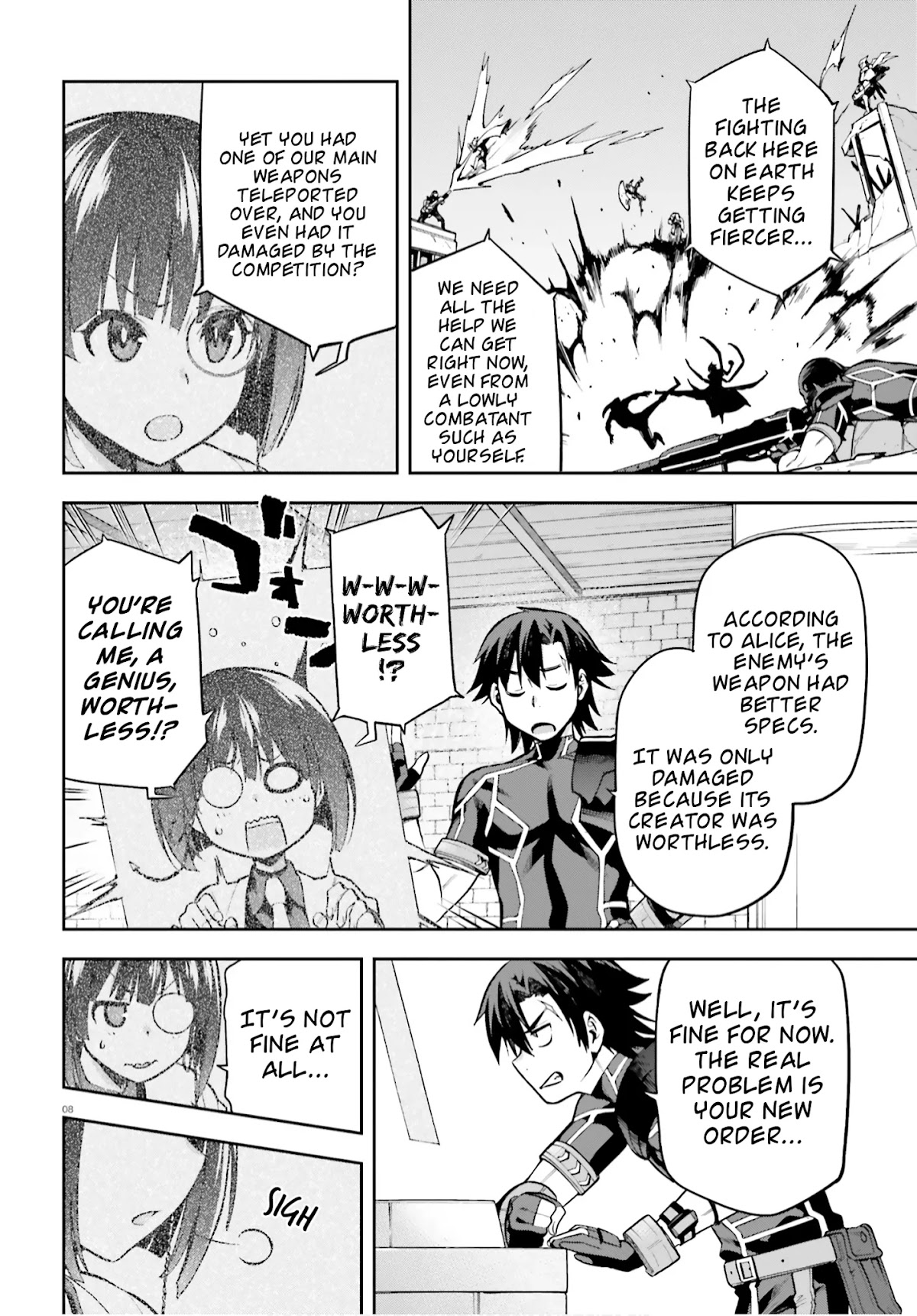 Combatants Will Be Dispatched! Chapter 28 page 6 - Chapter 28