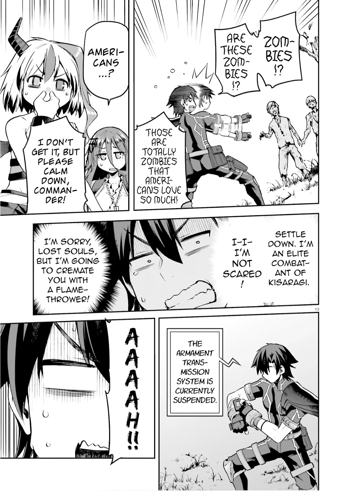 Combatants Will Be Dispatched! Chapter 29 page 13 - Chapter 29